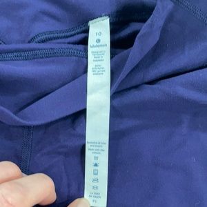 Lululemon leggings deep purple